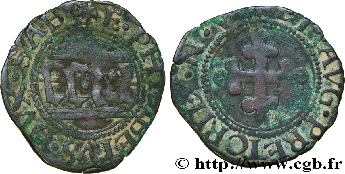 DUCADO DE SABOYA - MANUEL FILIBERTO Quart de gros, 2e type BC