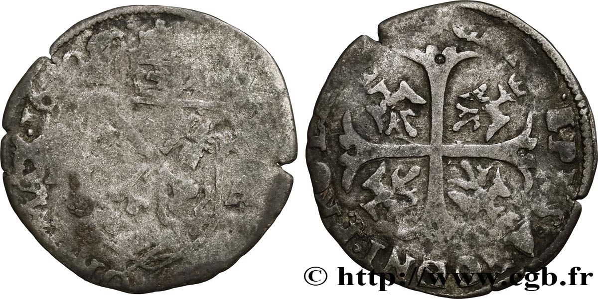 COMTAT-VENAISSIN - CLÉMENT VIII (Hyppolite Aldobrandini) Douzain B/TB