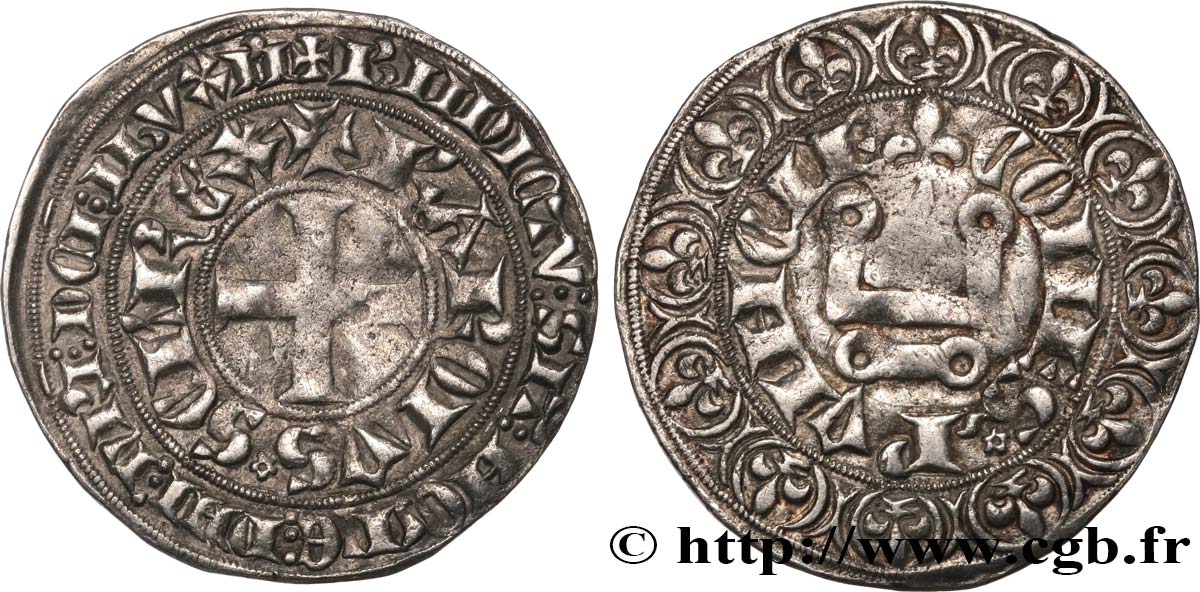 PROVENCE - COUNTY OF PROVENCE - CHARLES II OF ANJOU Gros tournois d’Avignon SS
