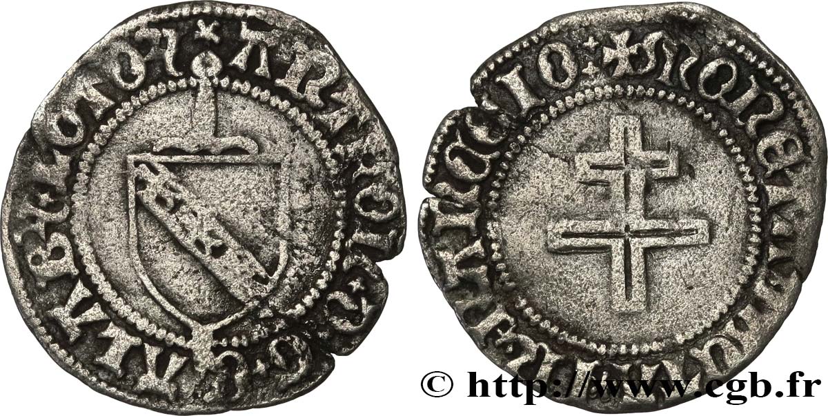 LORRAINE - DUCHÉ DE LORRAINE - ANTOINE Blanc TB+