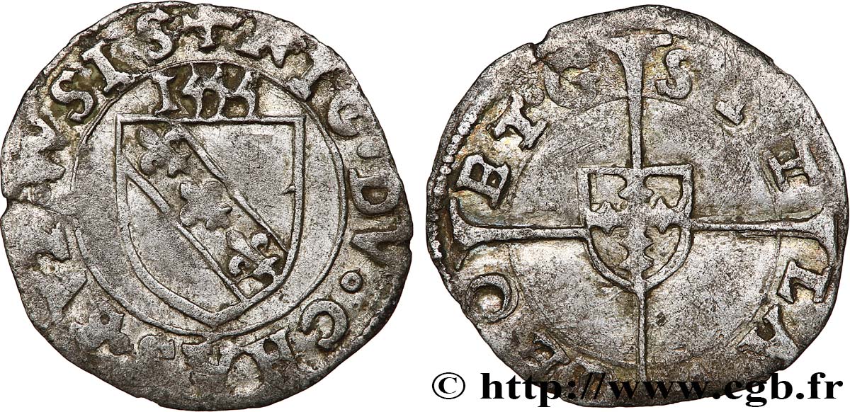 SEIGNIORY OF VAUVILLERS - NICOLAS II DU CHATELET Blanc AU/XF