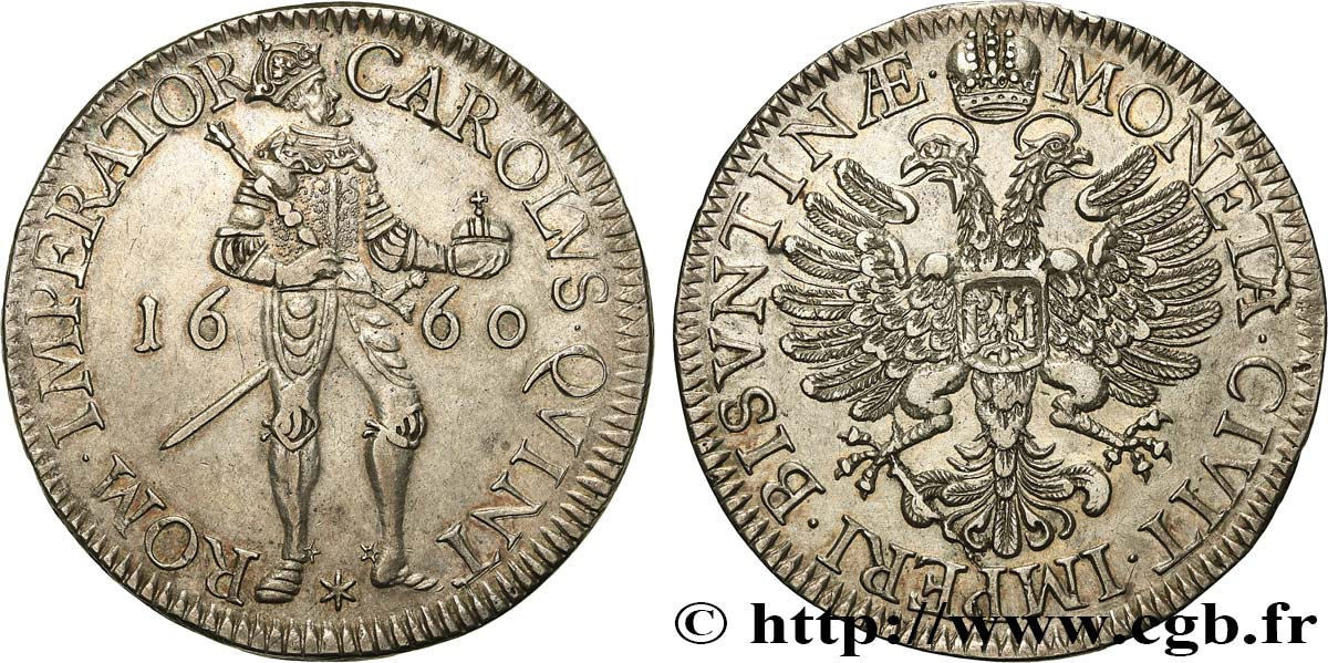 TOWN OF BESANCON - COINAGE STRUCK AT THE NAME OF CHARLES V Daldre SPL