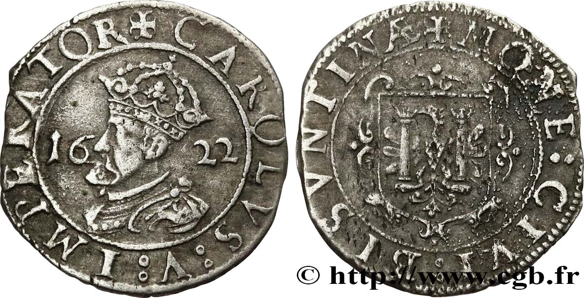 FRANCHE-COMTÉ - VILLE DE BESANÇON Carolus TTB+