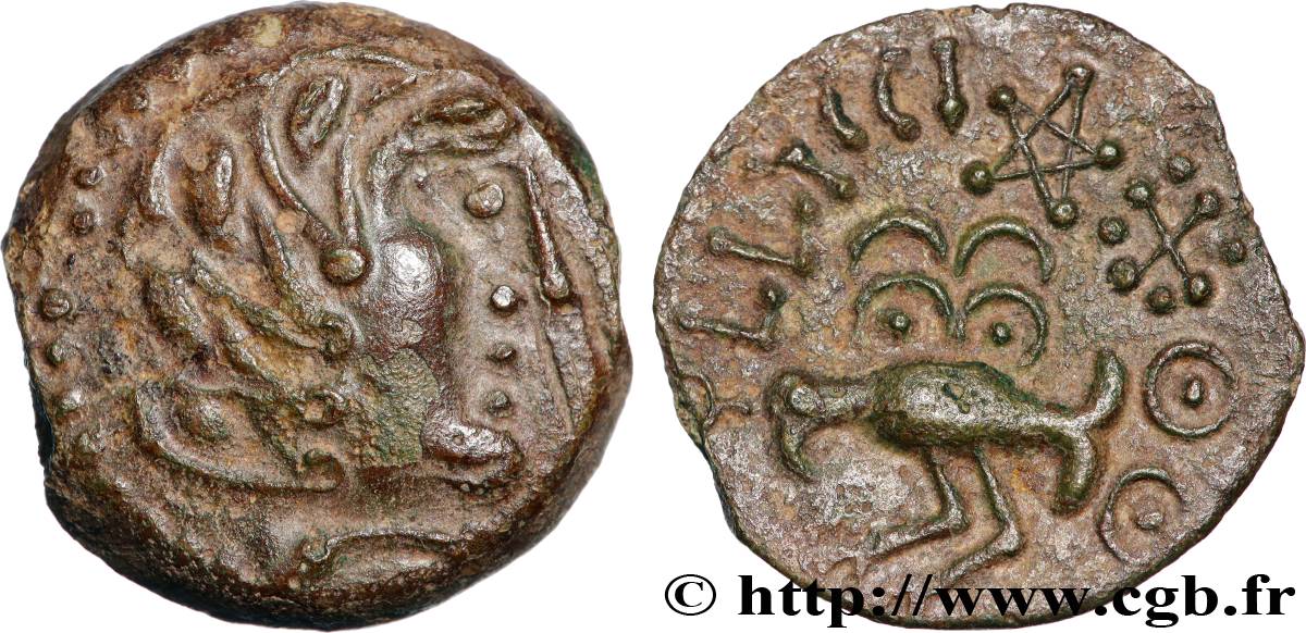 SÉNONS (région de Sens) Bronze YLLYCCI à l’oiseau, classe IV TTB+