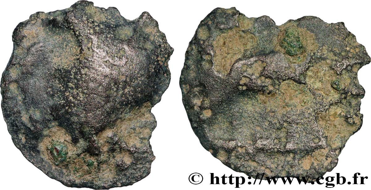 TURONS (Région de Touraine) Potin “à la tête diabolique” TB