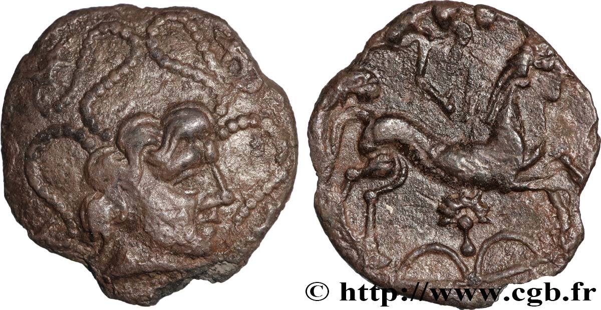 GALLIEN - PICTONES (Region die Poitiers) Drachme “du type de Vendée” fVZ