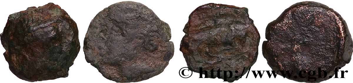 LOTS Lot de 2 monnaies gauloises LOT