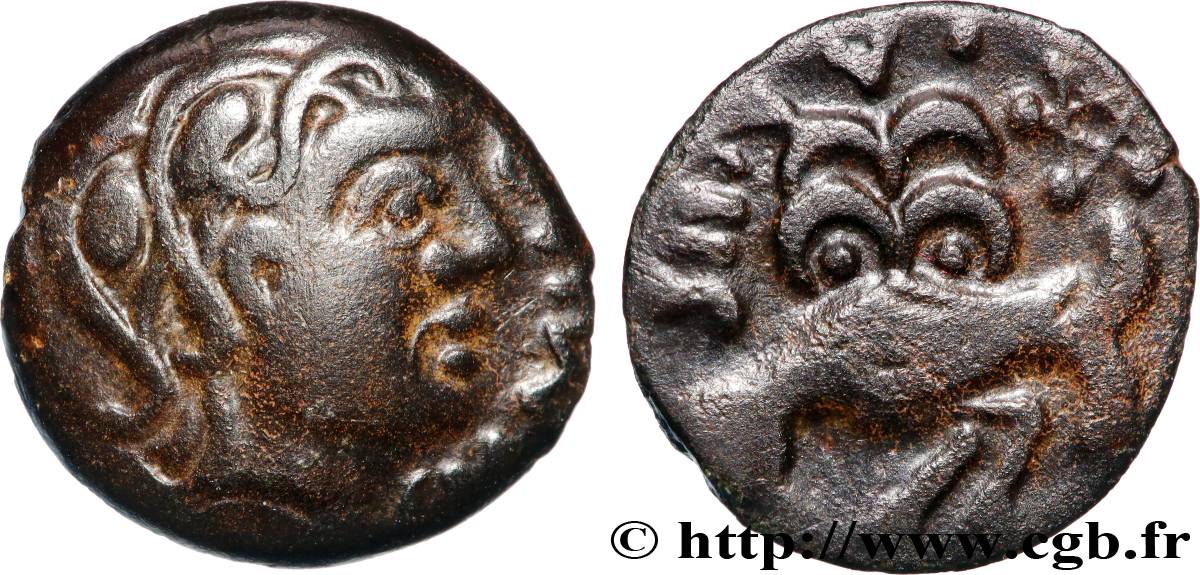 SÉNONS (région de Sens) Bronze GIAMILOS / SIINV à l’oiseau TTB