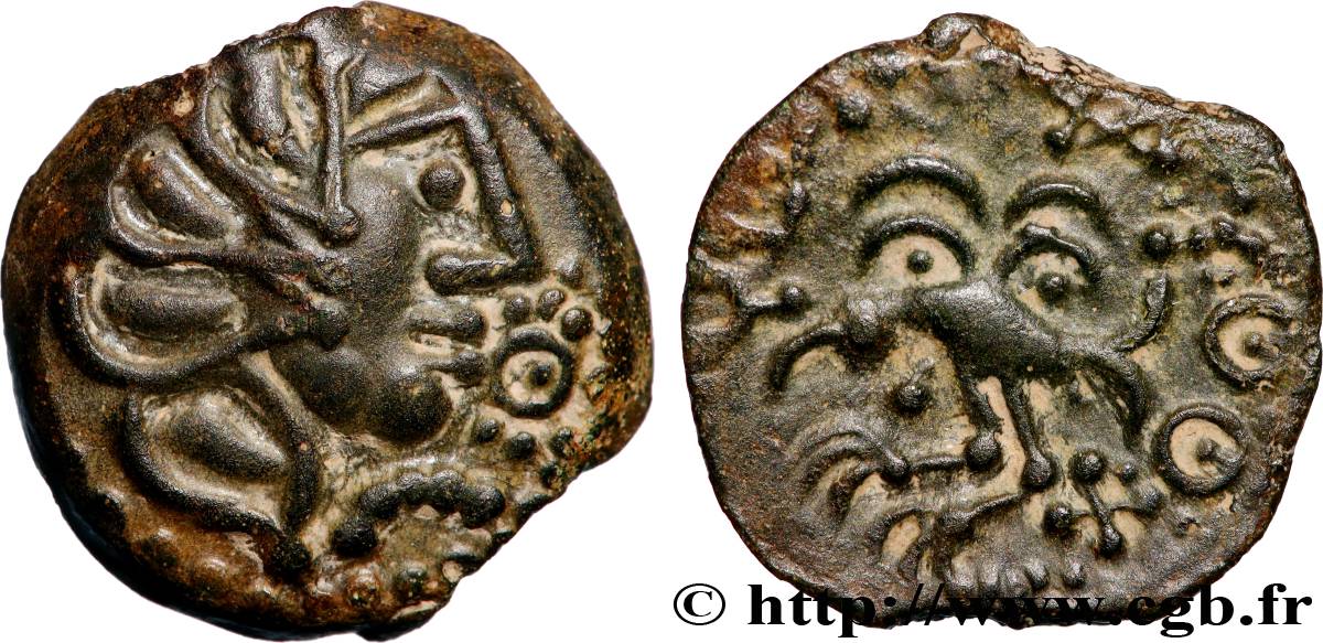 SENONES (Area of Sens) Bronze YLLYCCI à l’oiseau, classe Va / Vc AU