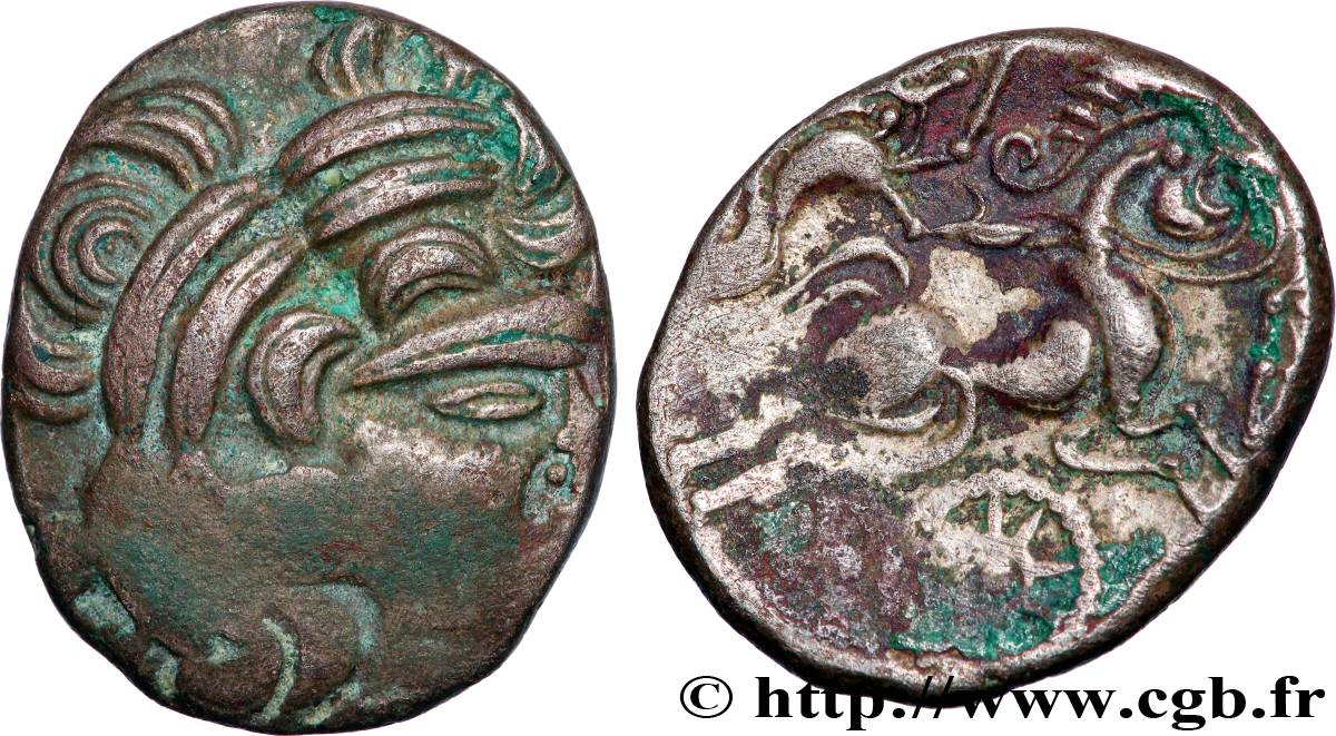 REDONES (Area of Rennes) Statère de billon, classe VIIa XF
