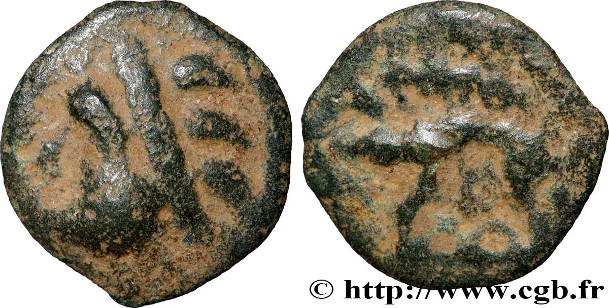 RÈMES (Région de Reims) Potin à la tête d’indien, classe Ia TB+