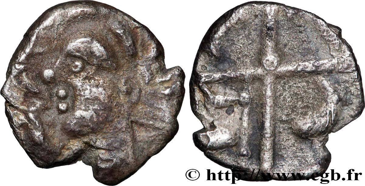 GALLIA - SÜSWESTGALLIEN - CADURCI (Region die Cahors) Obole SS