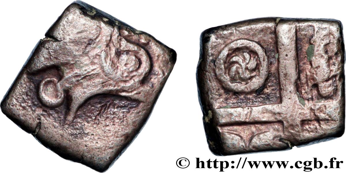 PÉTROCORES (région de Périgueux) Drachme “au style flamboyant”, S. 143/5 TTB