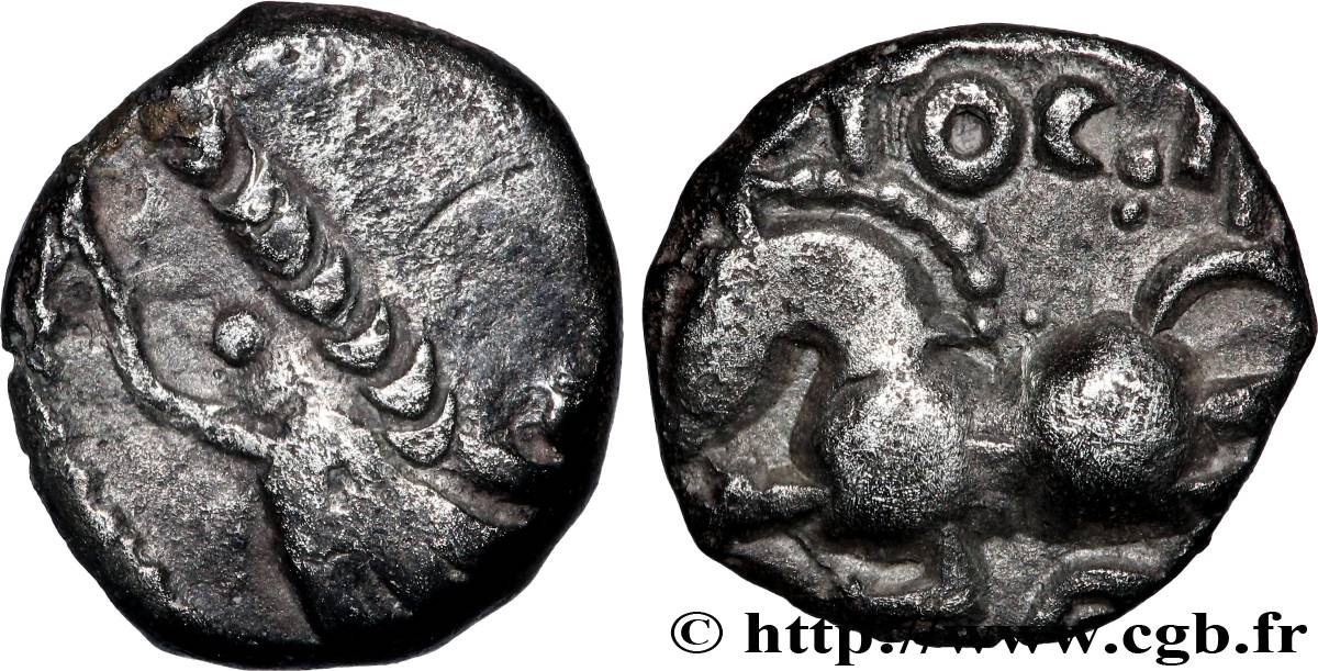 SÉQUANES (Région de Besançon) Denier TOGIRIX TB+/TTB+