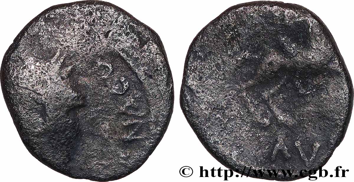 GALLIEN - TAL DAS RHONE Denier au cavalier DVRNACOS / AVSCRO S