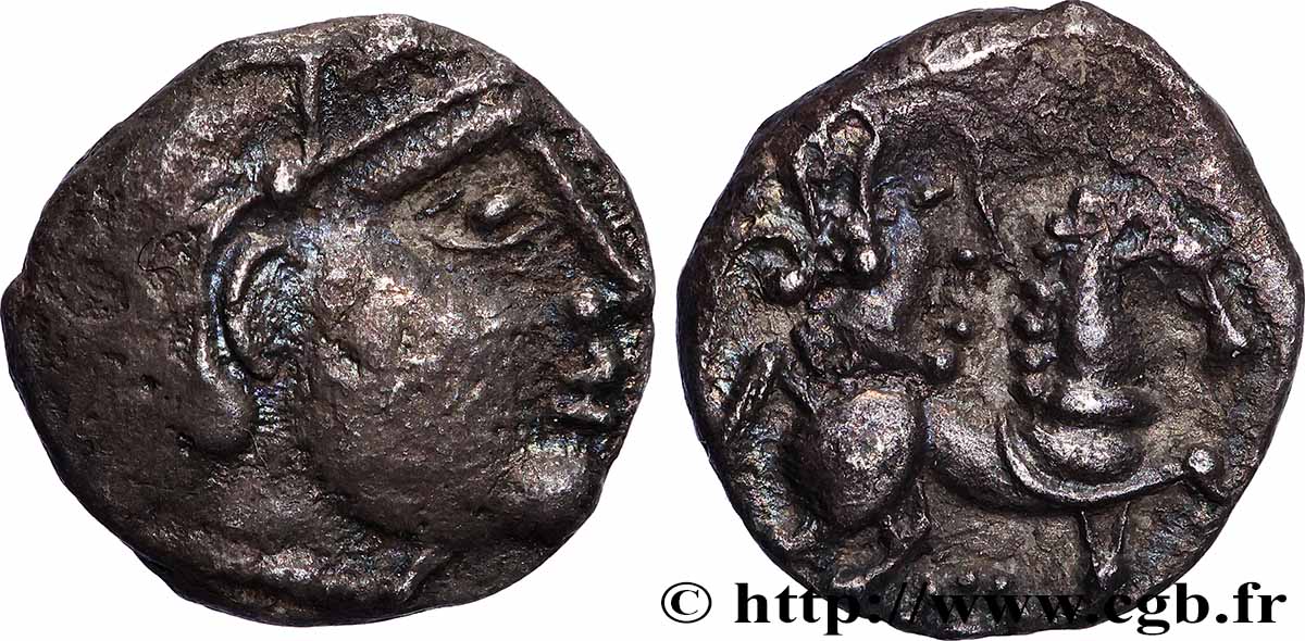 GALLIA - LEMOVICES (Area of Limoges) Drachme AU/AU