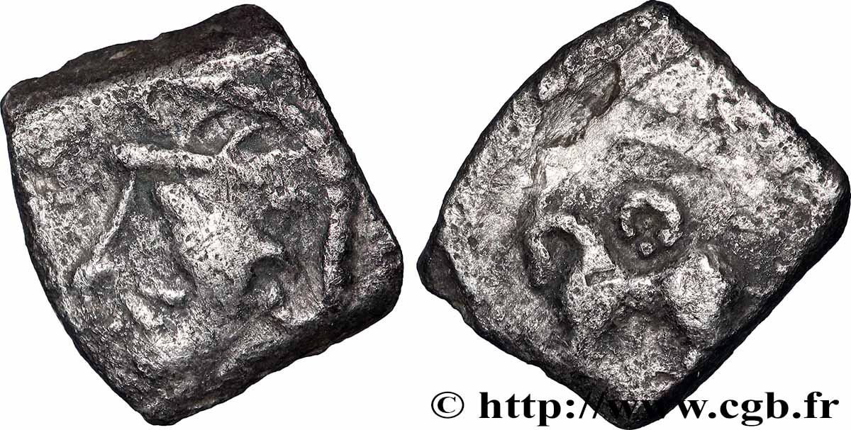 GALLIA - SUDOVESTE DELLA GALLIA - RUTENI (Regione di Rodez) Drachme “au cheval” BB