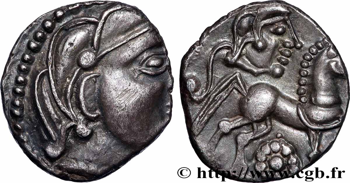 GALLIEN - LEMOVICES (Region die Limoges) Drachme fST