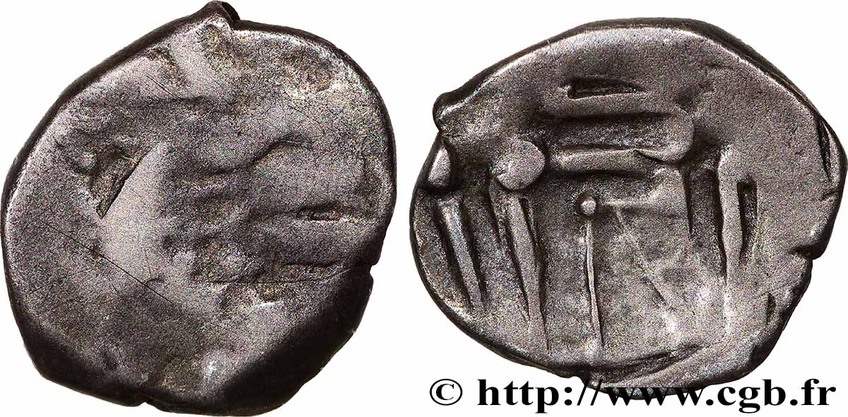 GALLIA - SUDOVESTE DELLA GALLIA - ELUSATES (Area of the Gers) Drachme “au cheval” MB/q.BB