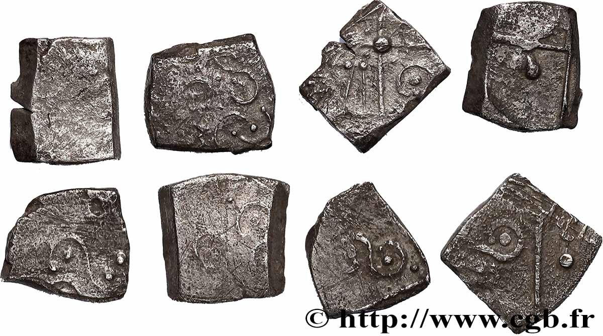 CADURQUES (région de Cahors) Lot de 4 drachmes inédites Lot