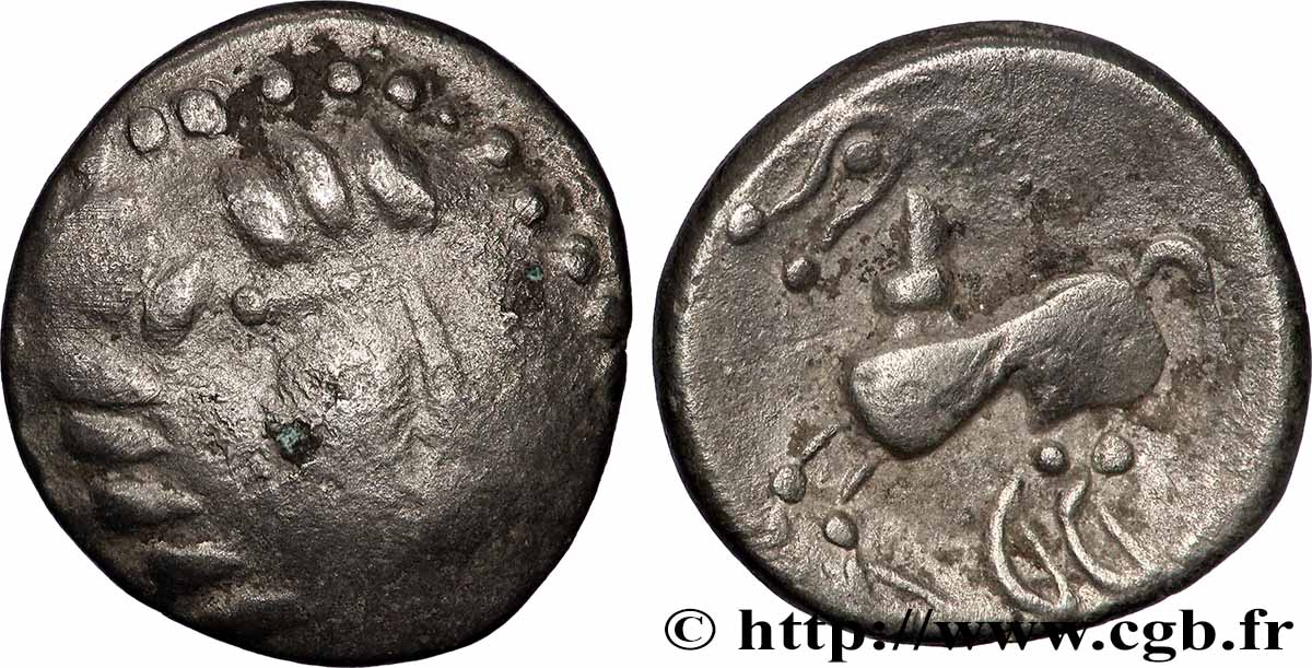 CELTES DU DANUBE - PANNONIE Drachme du “type Kugelwange” TB+/TTB+