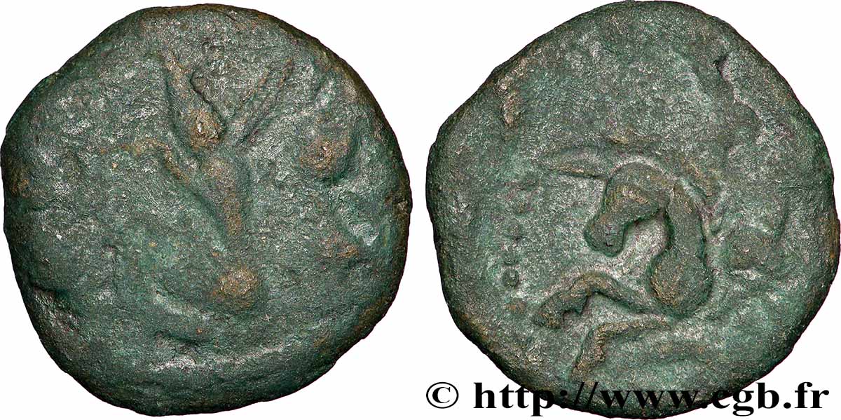 UNSPECIFIED OF THE NORD-WEST Bronze aux sangliers affrontés et au cheval androcéphale MB