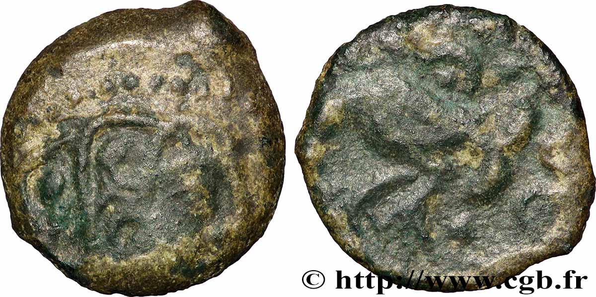 SENONES (Area of Sens) Bronze YLLYCCI à l’oiseau, classe Va / Vc VF