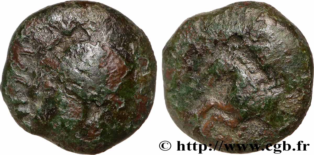 LEUQUES (Région de Toul) Bronze MATVGIINOS TB