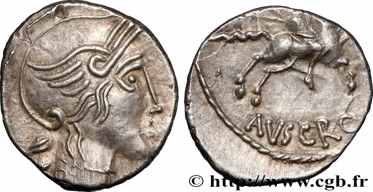 GALLIA - VALLE DELLO RHONE Denier au cavalier DVRNACOS / AVSCRO q.SPL