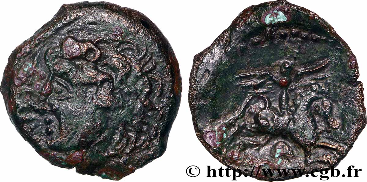 GALLIA BELGICA - MELDI (Regione di Meaux) Bronze EPENOS BB