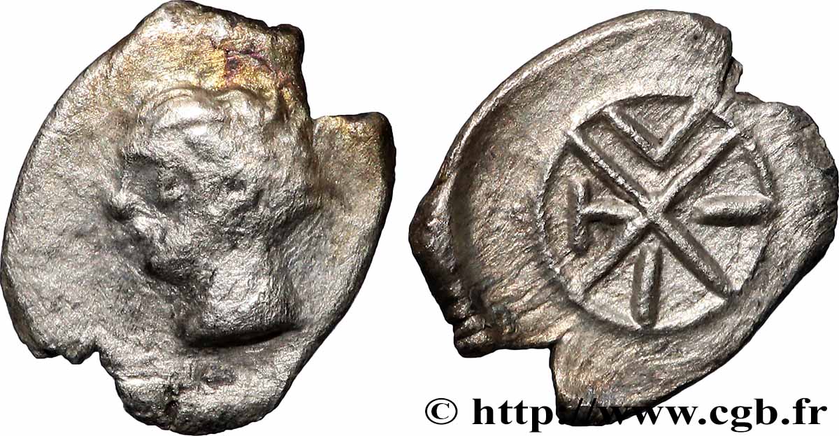NERONKEN - NÉDÈNES (oppidum de Montlaurès) Hémiobole TVII à la roue TTB/SUP