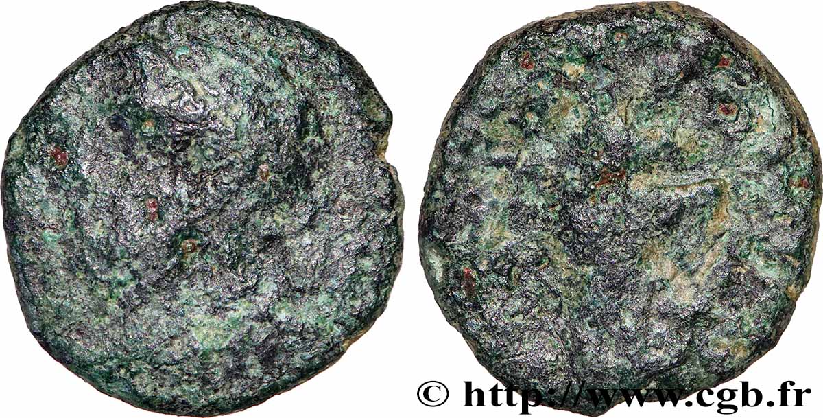 MASSALIA - MARSEILLES Petit bronze au taureau passant B/MB