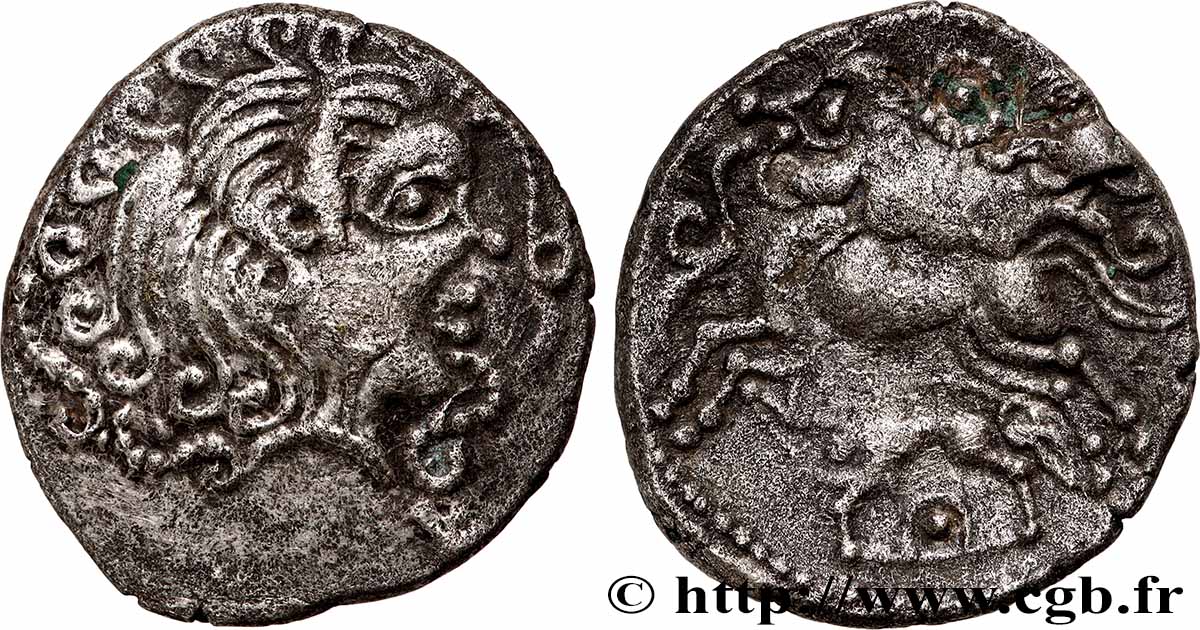 VENETI (Area of Vannes) Statère de billon, classe IV au sanglier AU