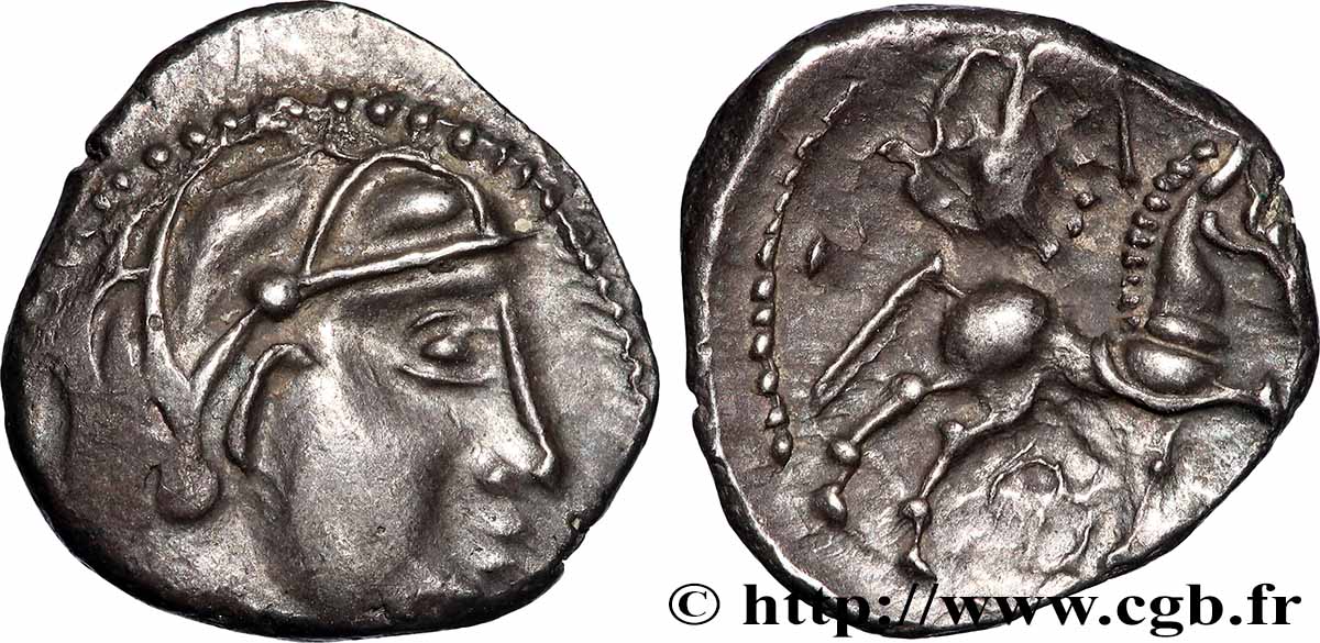 GALLIEN - LEMOVICES (Region die Limoges) Drachme VZ