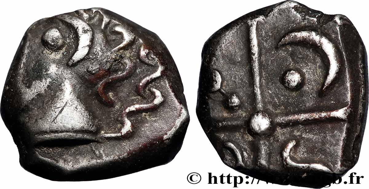 TOLOSATES (région de Vieille-Toulouse) Drachme au panache, S. 95, 97, 98 TTB