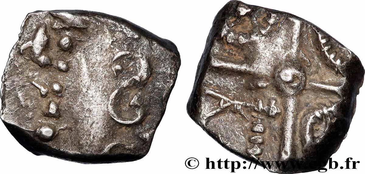 RUTÈNES (région de Rodez) Drachme “du type de Goutrens” - S. 264 TTB