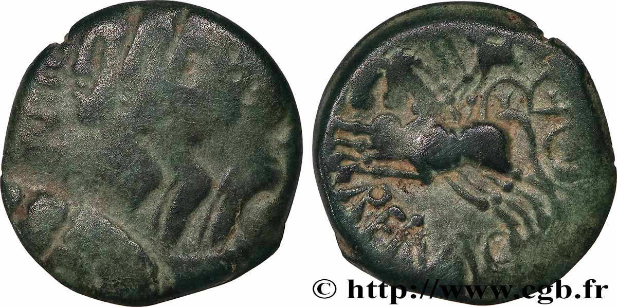 GALLIA BELGICA - REMI (Area of Reims) Bronze REMO/REMO XF