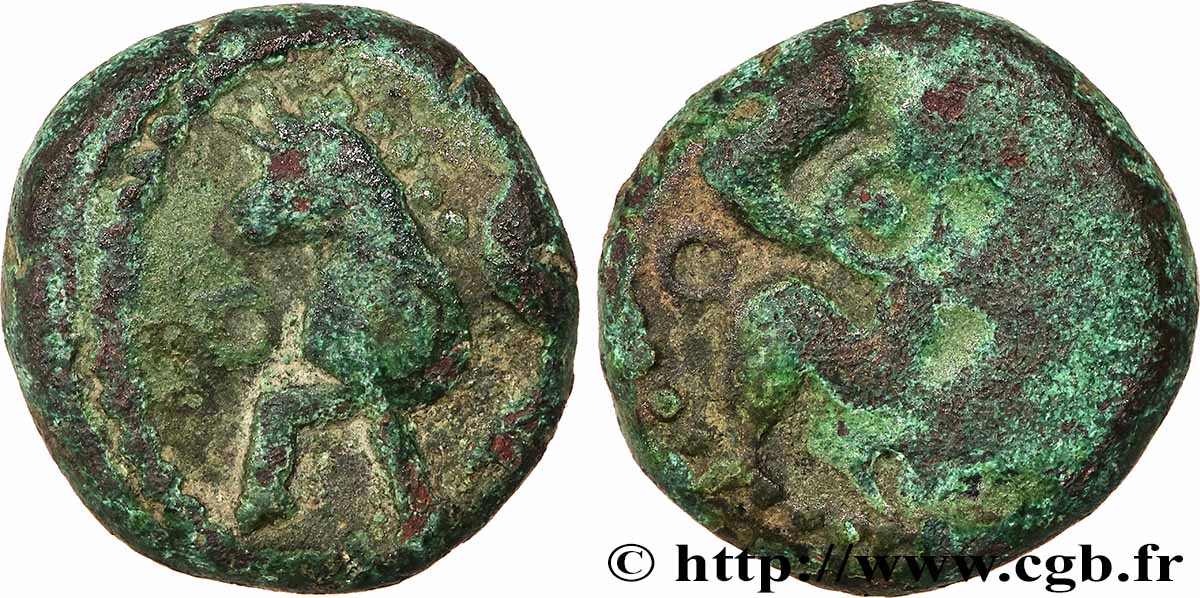 EBURONES (Current Belgium) Bronze au swastika, AVAVCIA VF