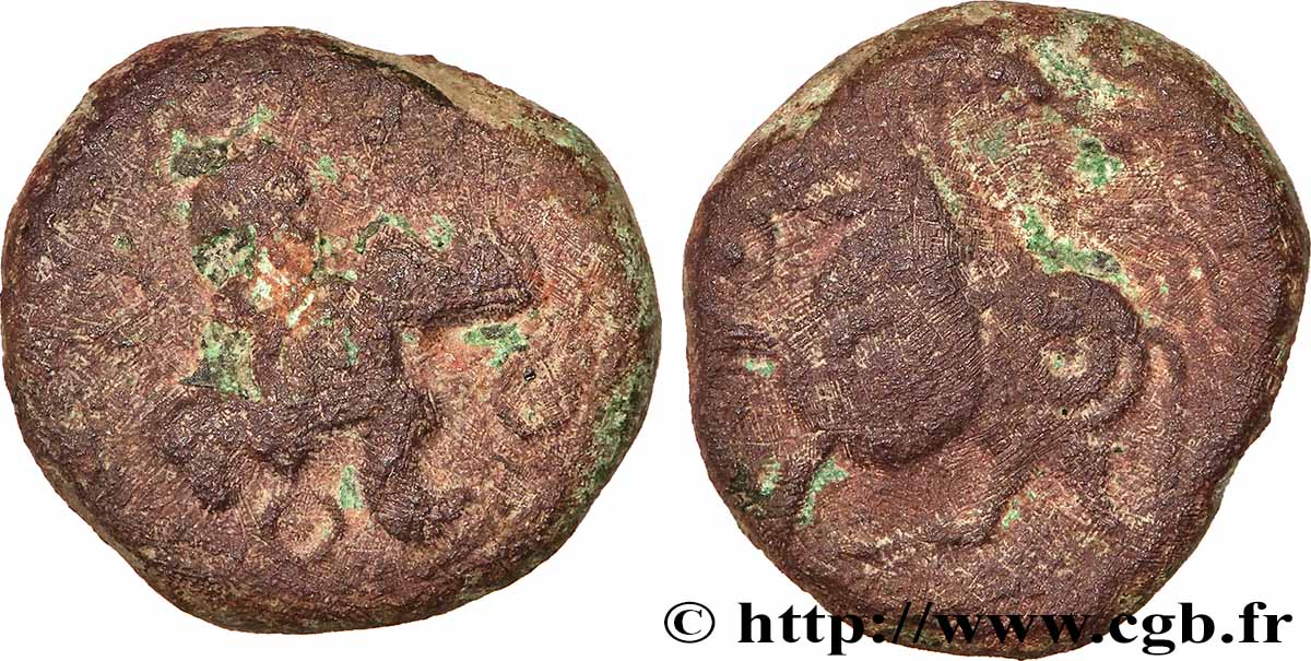 EBURONES (Current Belgium) Bronze au swastika, AVAVCIA fSS