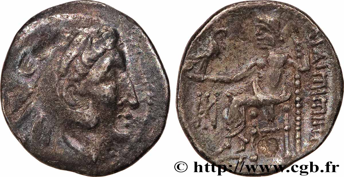 DANUBIAN CELTS - IMITATIONS OF THE TETRADRACHMS OF ALEXANDER III AND HIS SUCCESSORS Drachme, imitation du type de Philippe III VF/XF