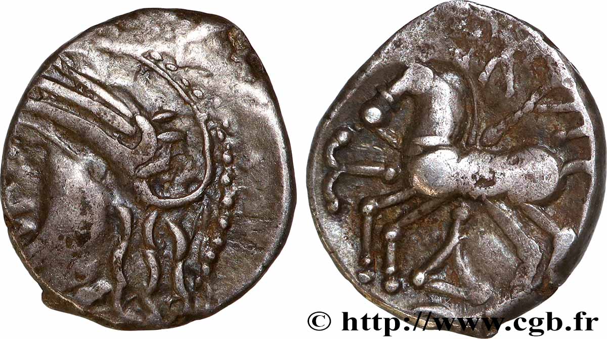 GALLIEN - BELGICA - LINGONES (Region die Langres) Denier KALETEDOY, B5 SS/fVZ