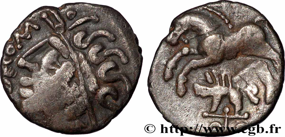 GALLIA - CARNUTES (Area of the Beauce) Denier ANDECOM / ANDECOMBOS XF