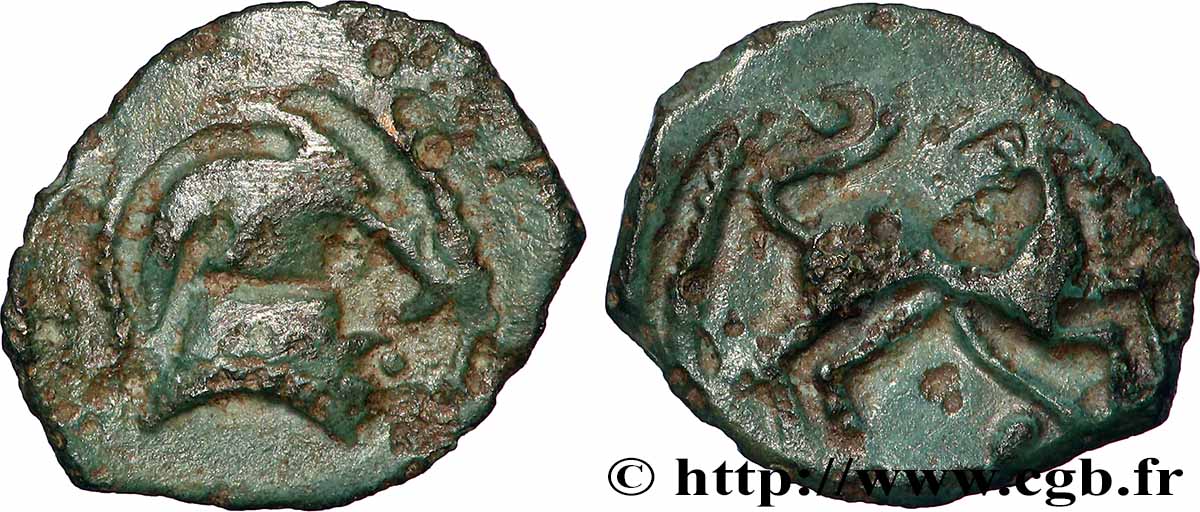 BITURIGES CUBI / WESTERN CENTER, UNSPECIFIED Bronze au cheval retourné XF