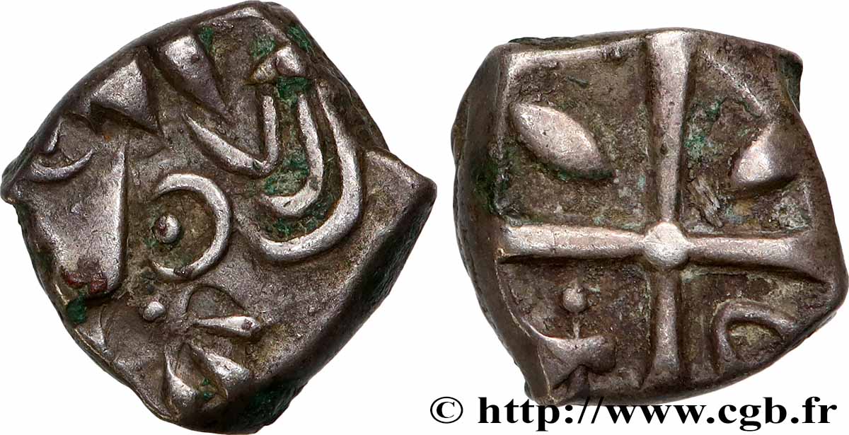 GALLIA - SOUTH WESTERN GAUL - VOLCÆ TECTOSAGES (Area of Toulouse) Drachme “à la tête cubiste”, S. 1 AU