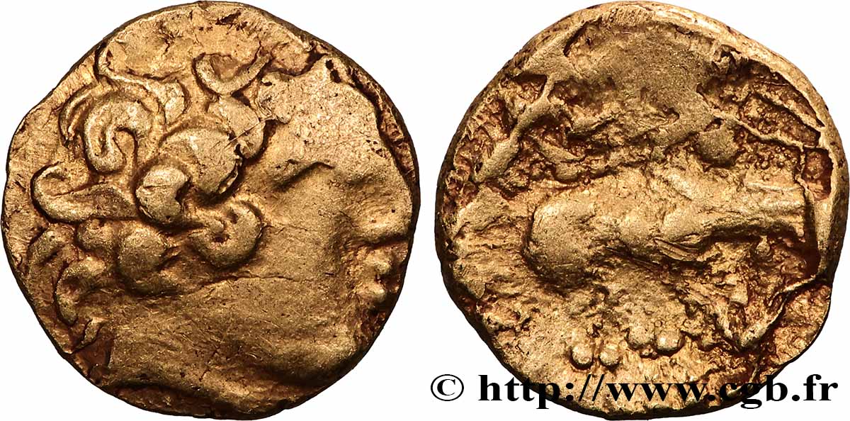 Undetermined Aera of Normandy Quart de statère XF/VF