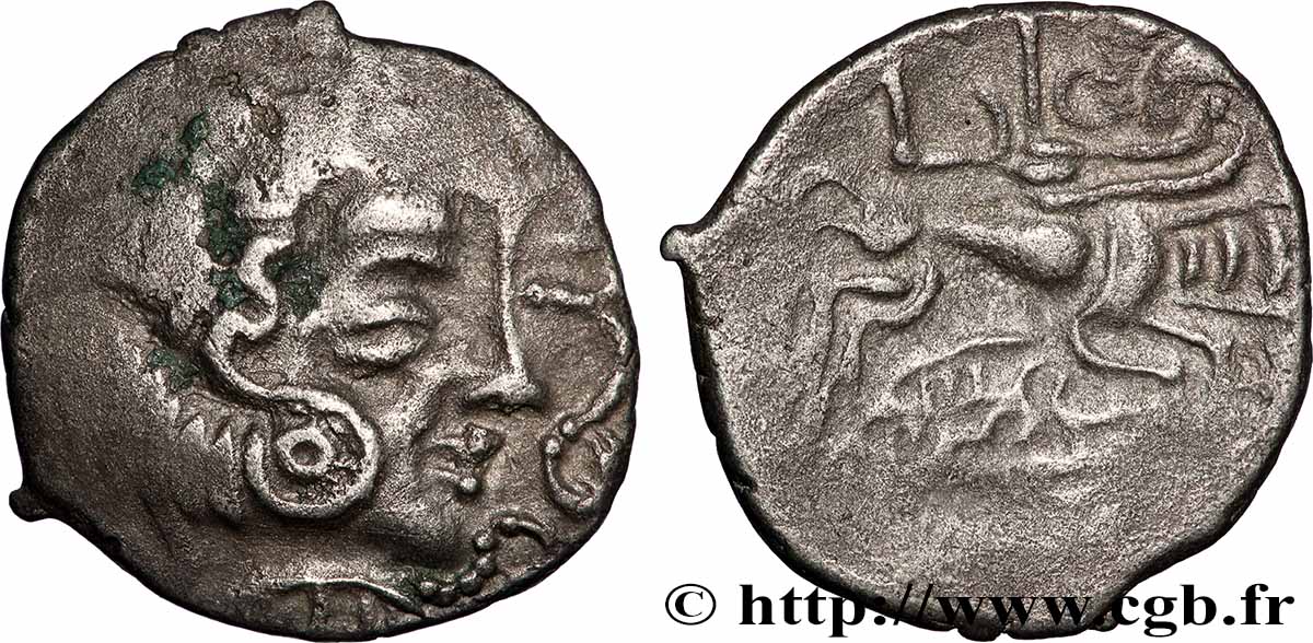 GALLIA - ARMORICA - CORIOSOLITÆ (Regione di Corseul, Cotes d Armor) Statère de billon, classe VI BB