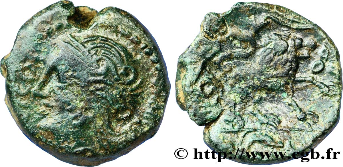 VELIOCASSES (Regione di Normandia) Bronze SVTICOS, classe II au lion MB/q.BB