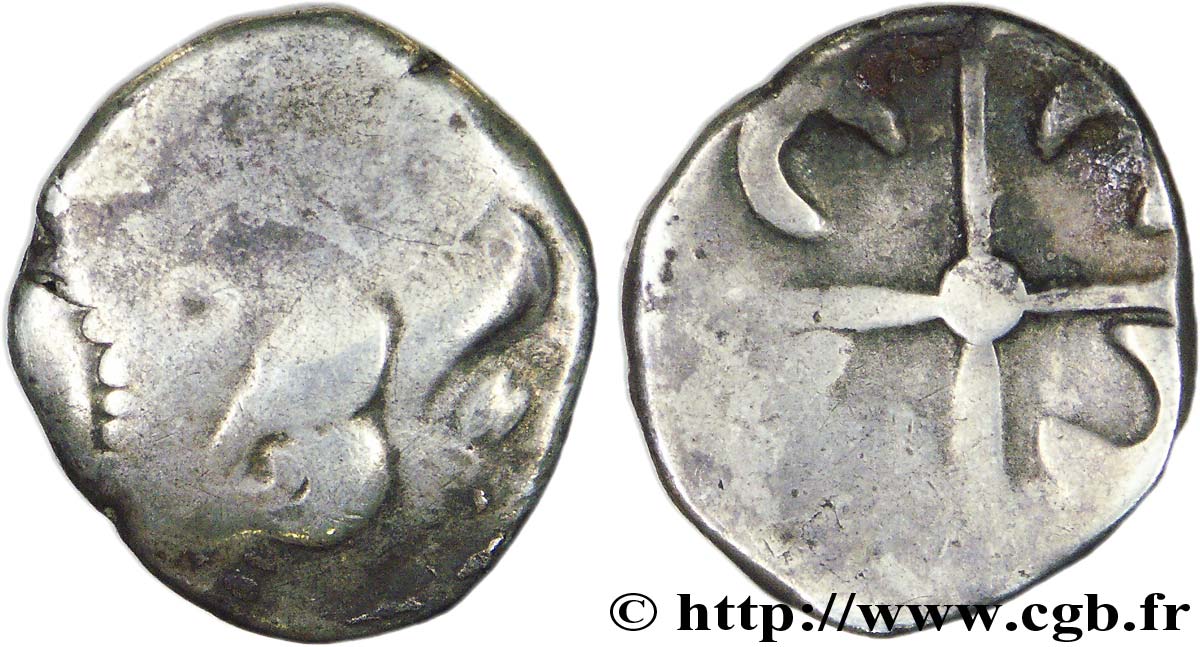 LONGOSTALÈTES (Région de Narbonne) Drachme “au style languedocien”, S. 339 B+/TB