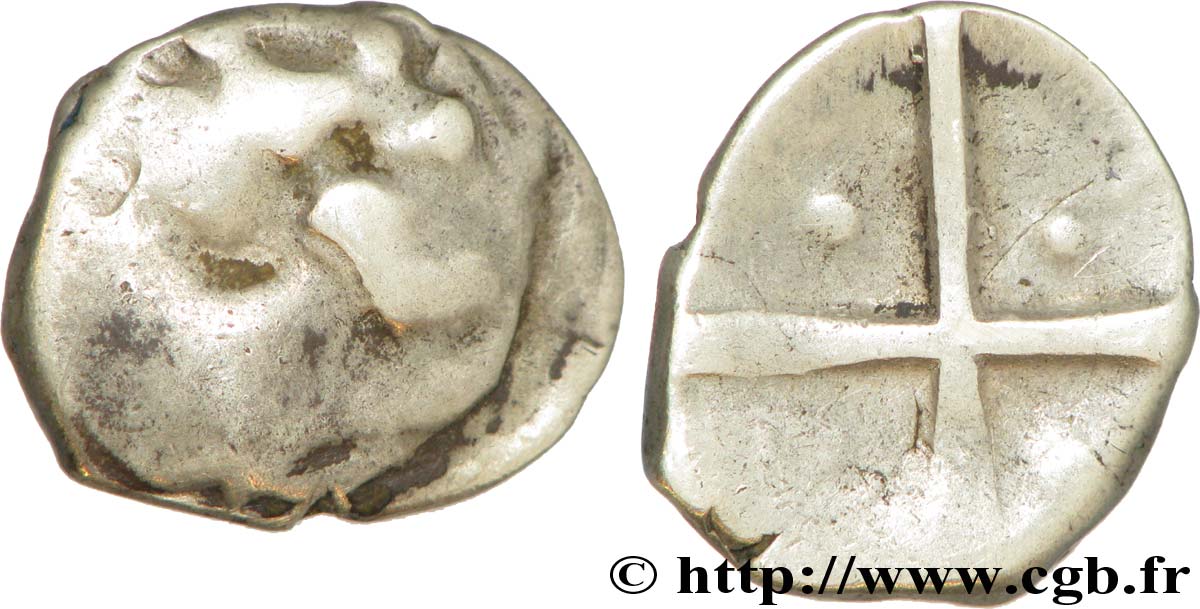 LONGOSTALÈTES (Région de Narbonne) Drachme “au style languedocien”, S. 289 TB+