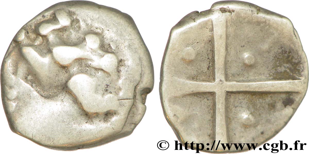 LONGOSTALÈTES (Région de Narbonne) Drachme “au style languedocien”, S. 289 TB+